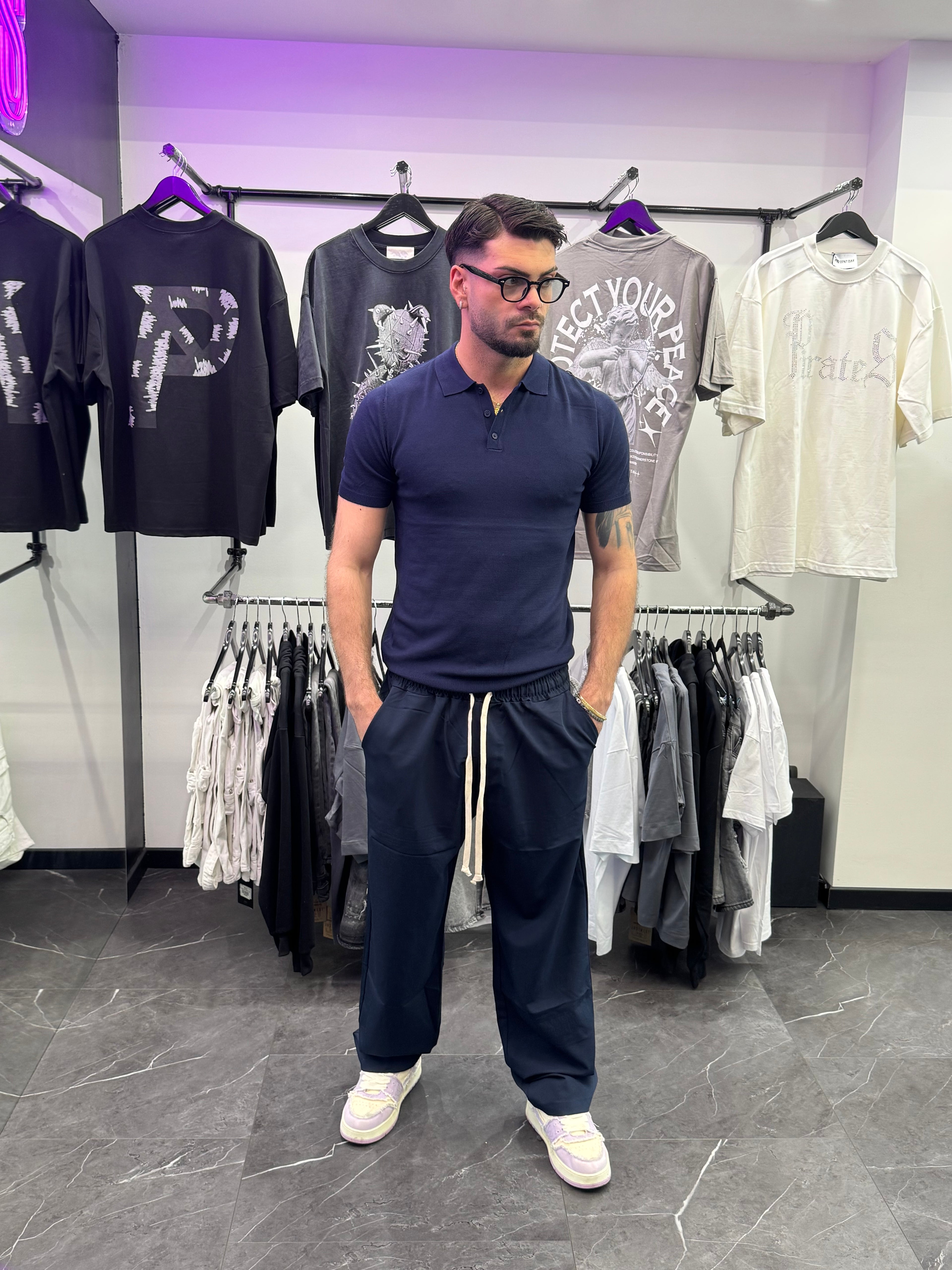 Maglia Polo Navy