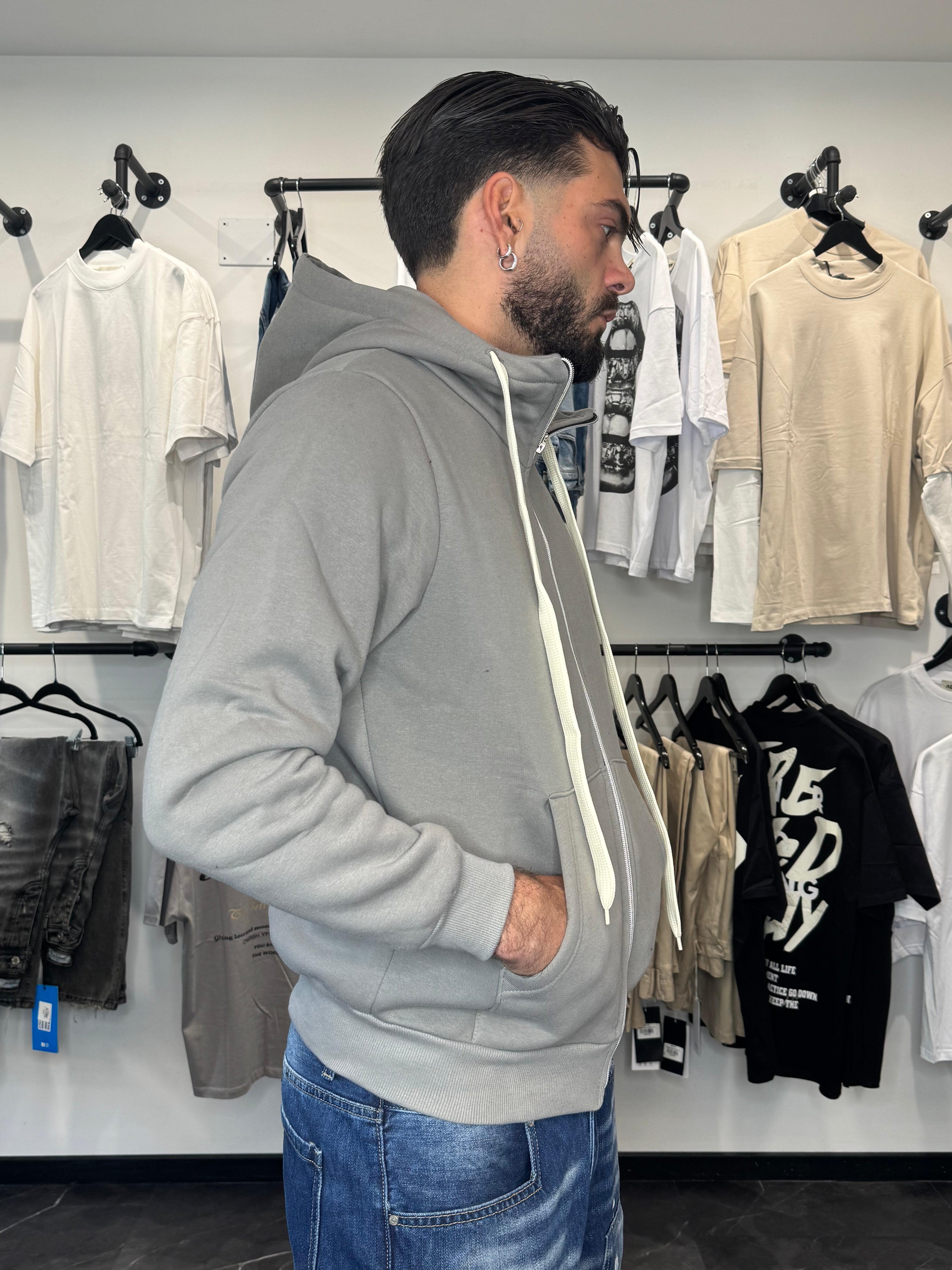 Hoodie Zip Basic