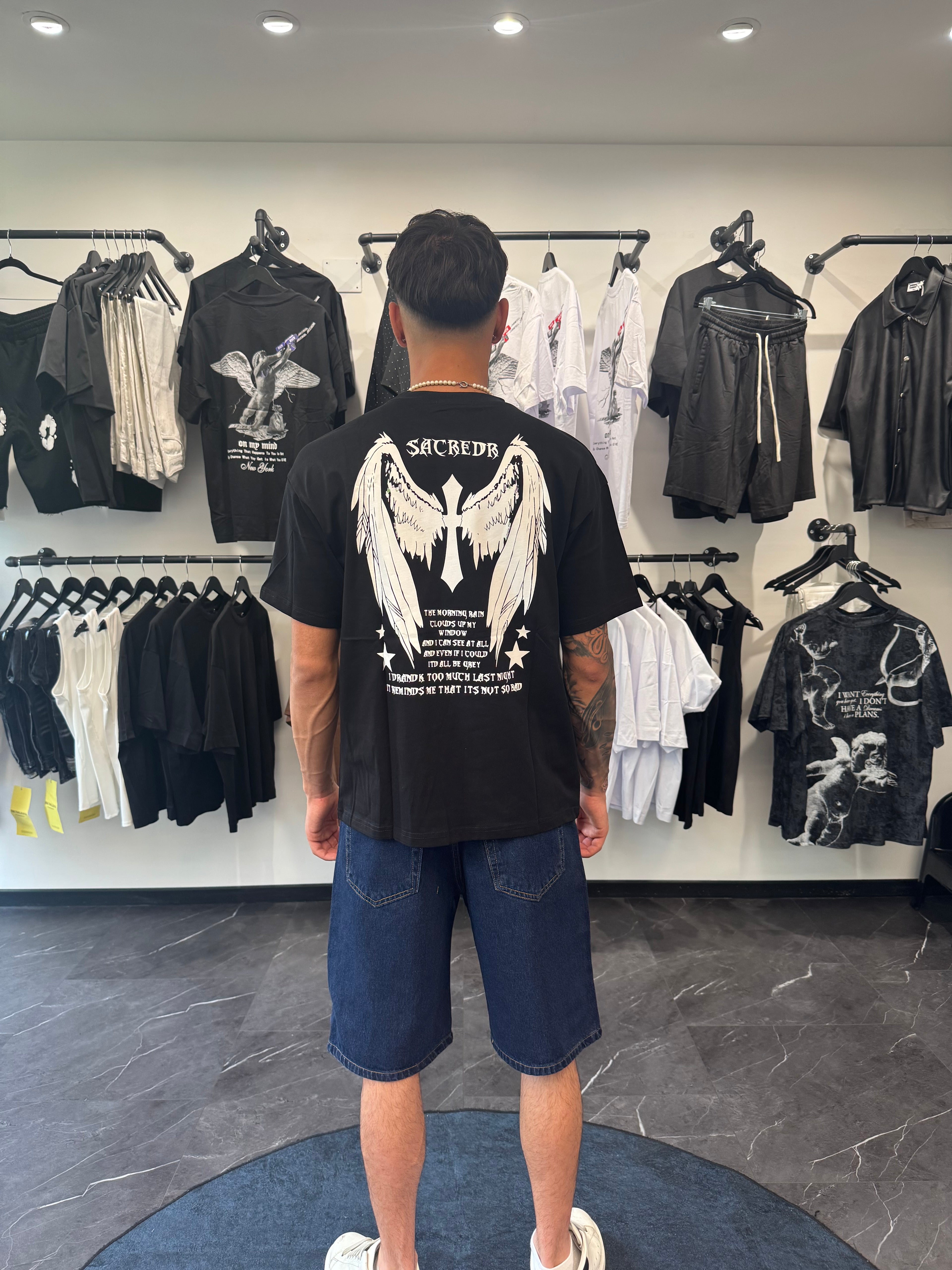 T-shirt Croce Black