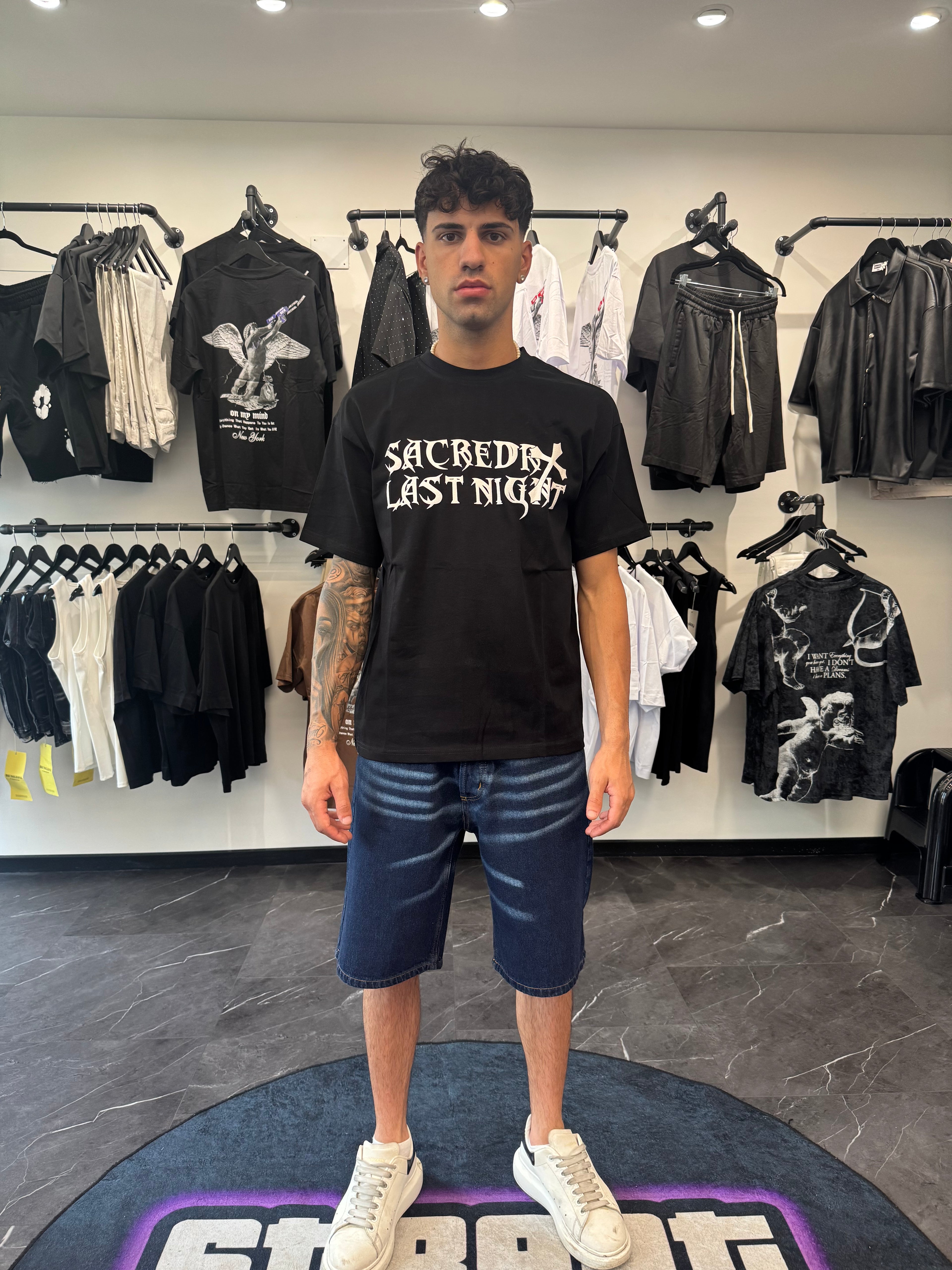 T-shirt Croce Black
