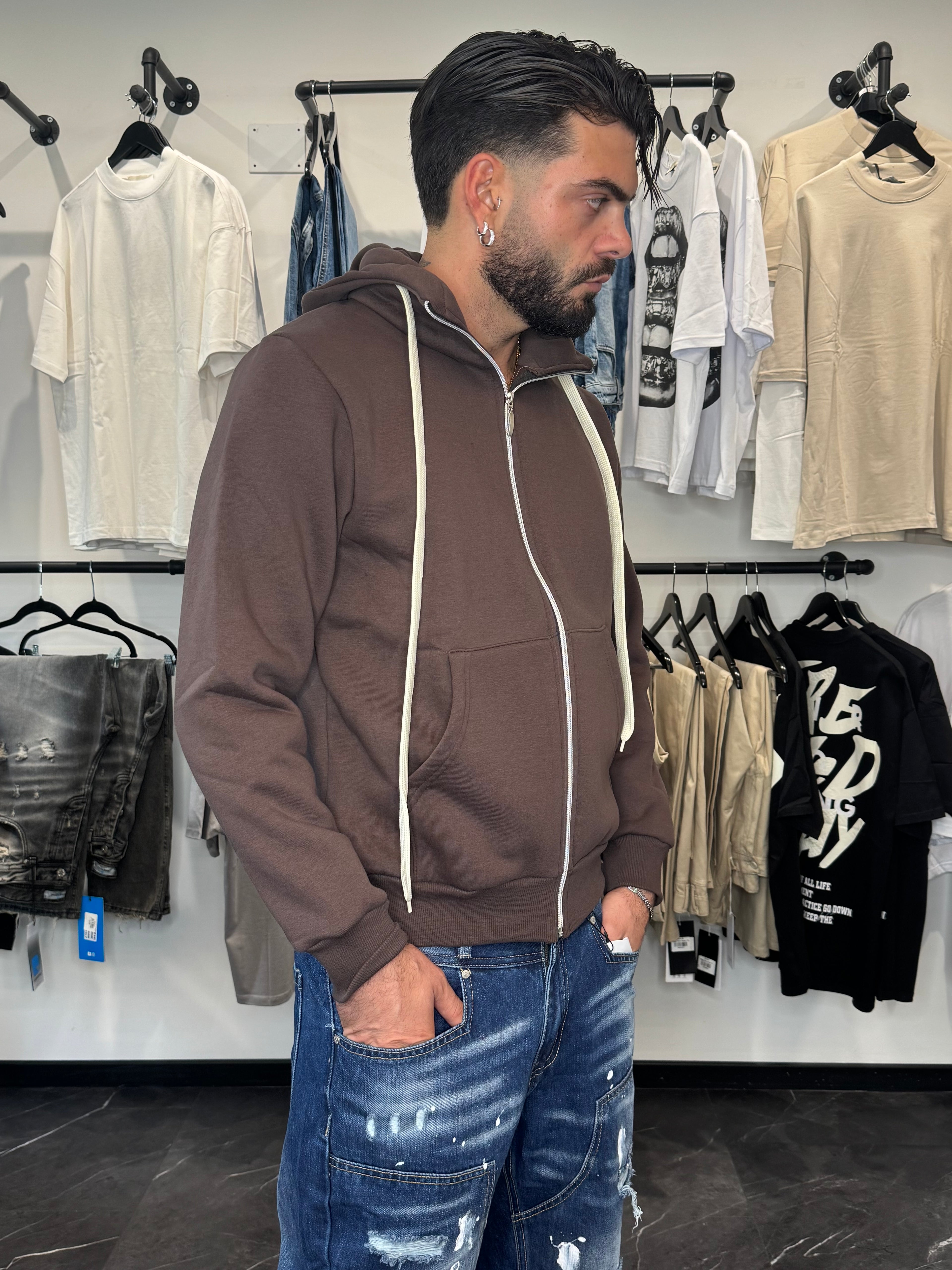 Hoodie Zip Basic