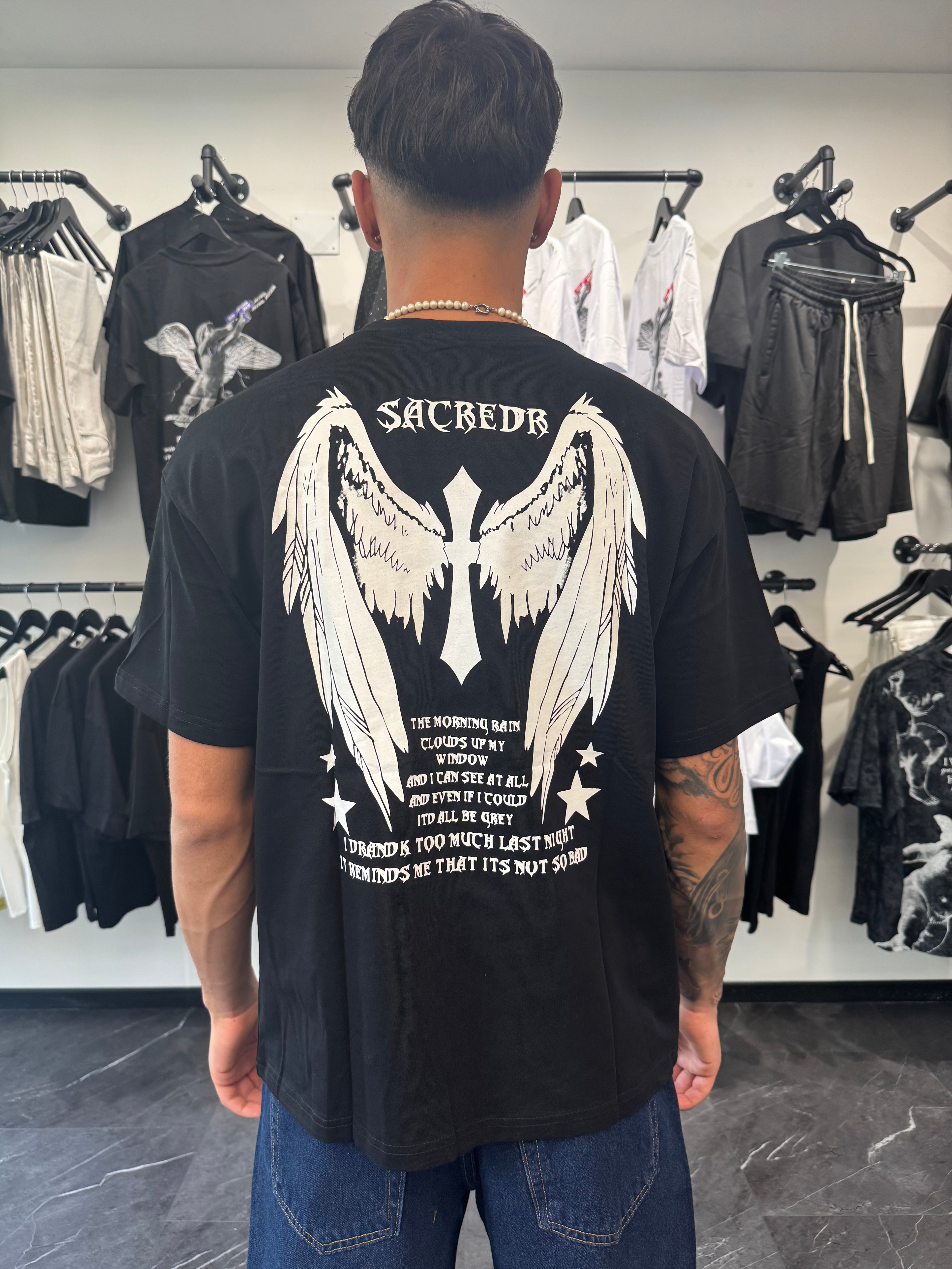 T-shirt Croce Black