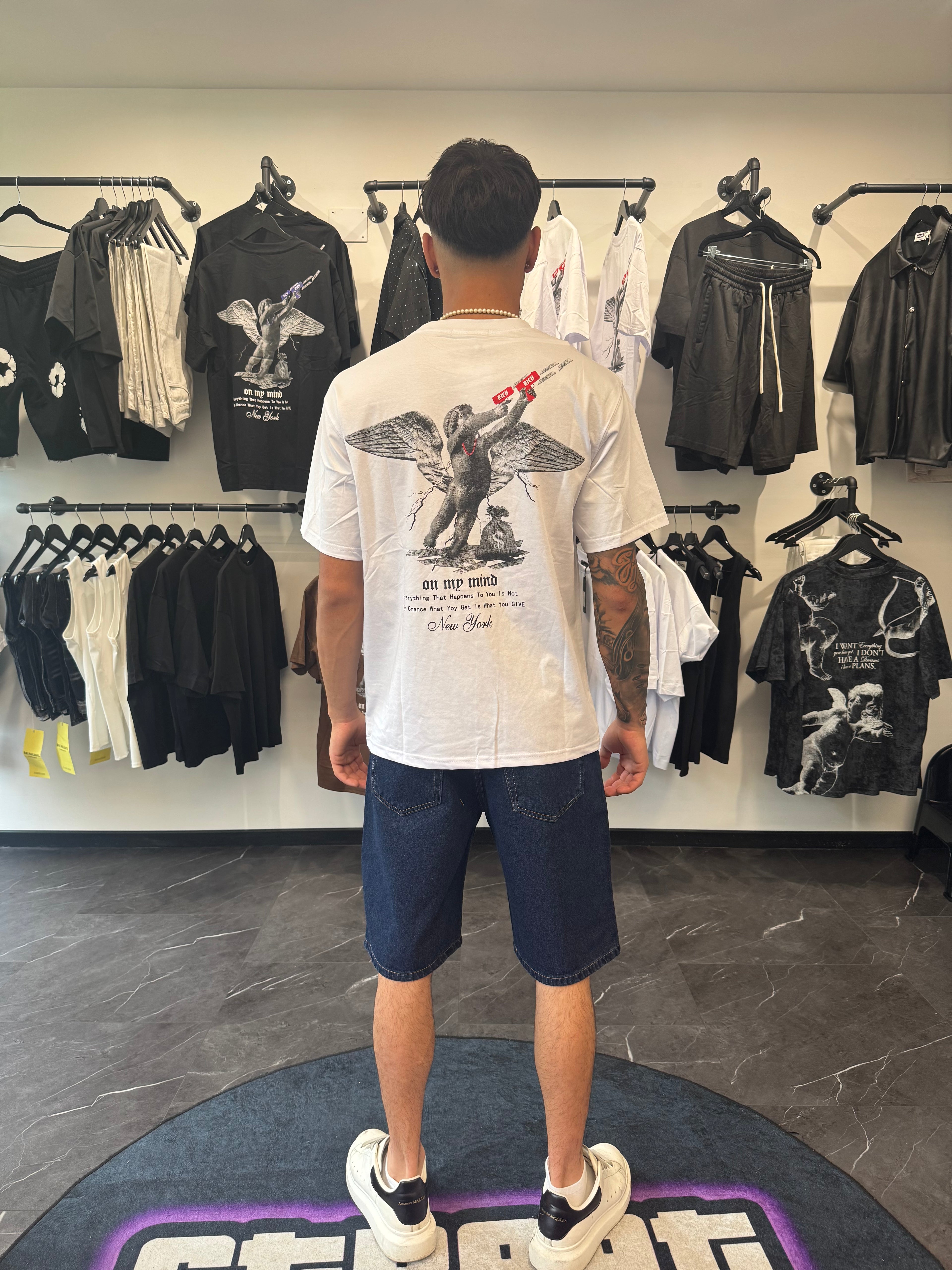 T-shirt Ev White