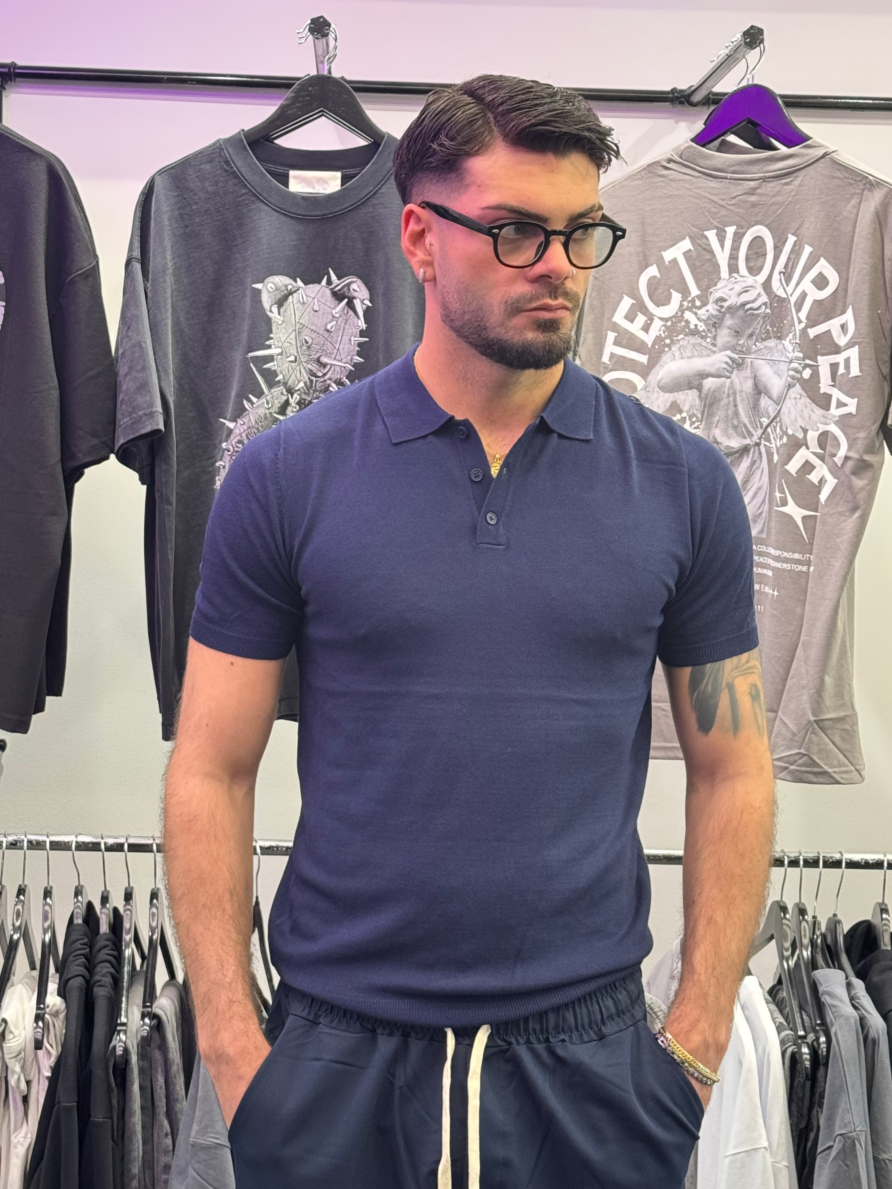 Maglia Polo Navy