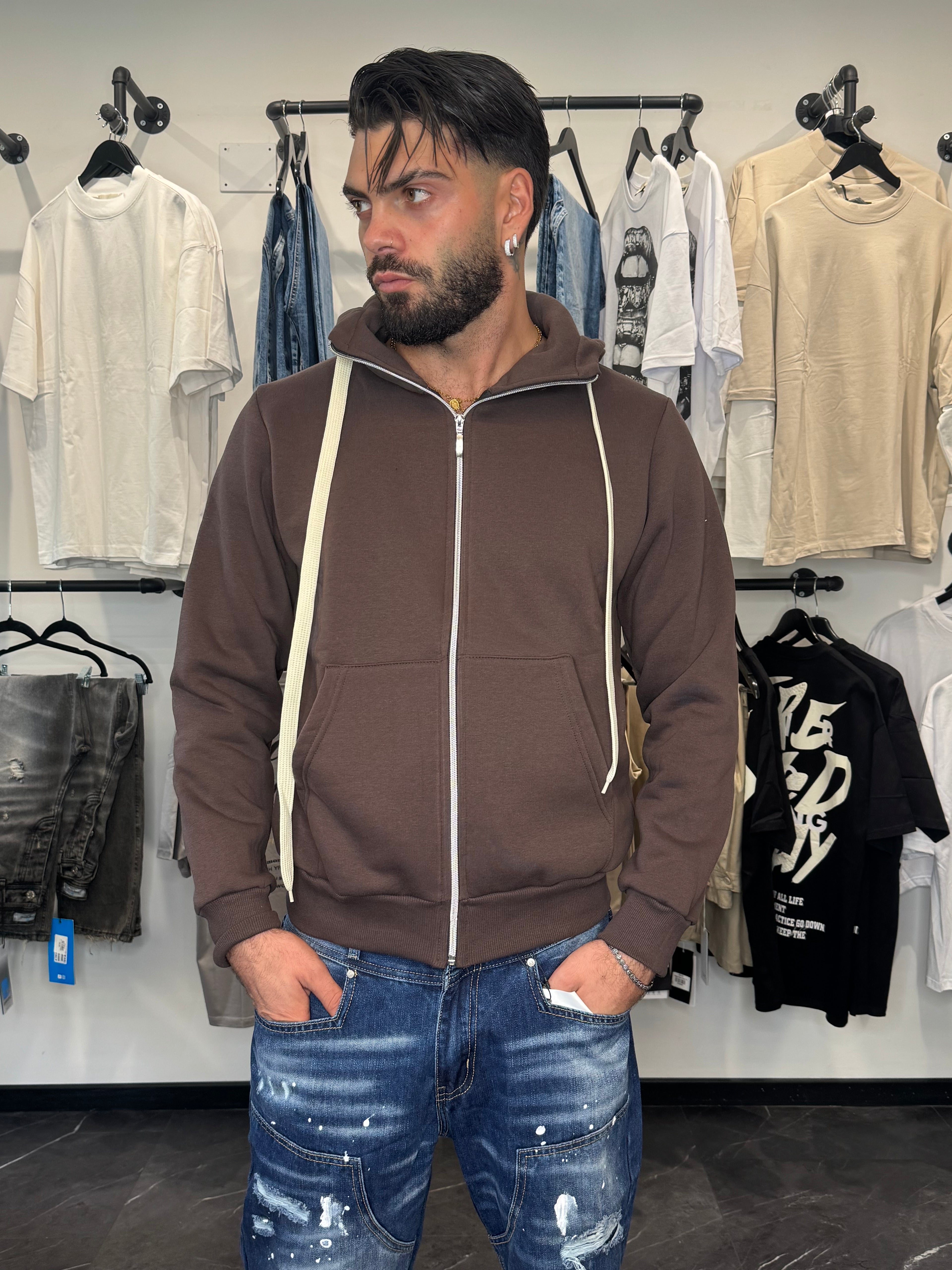 Hoodie Zip Basic