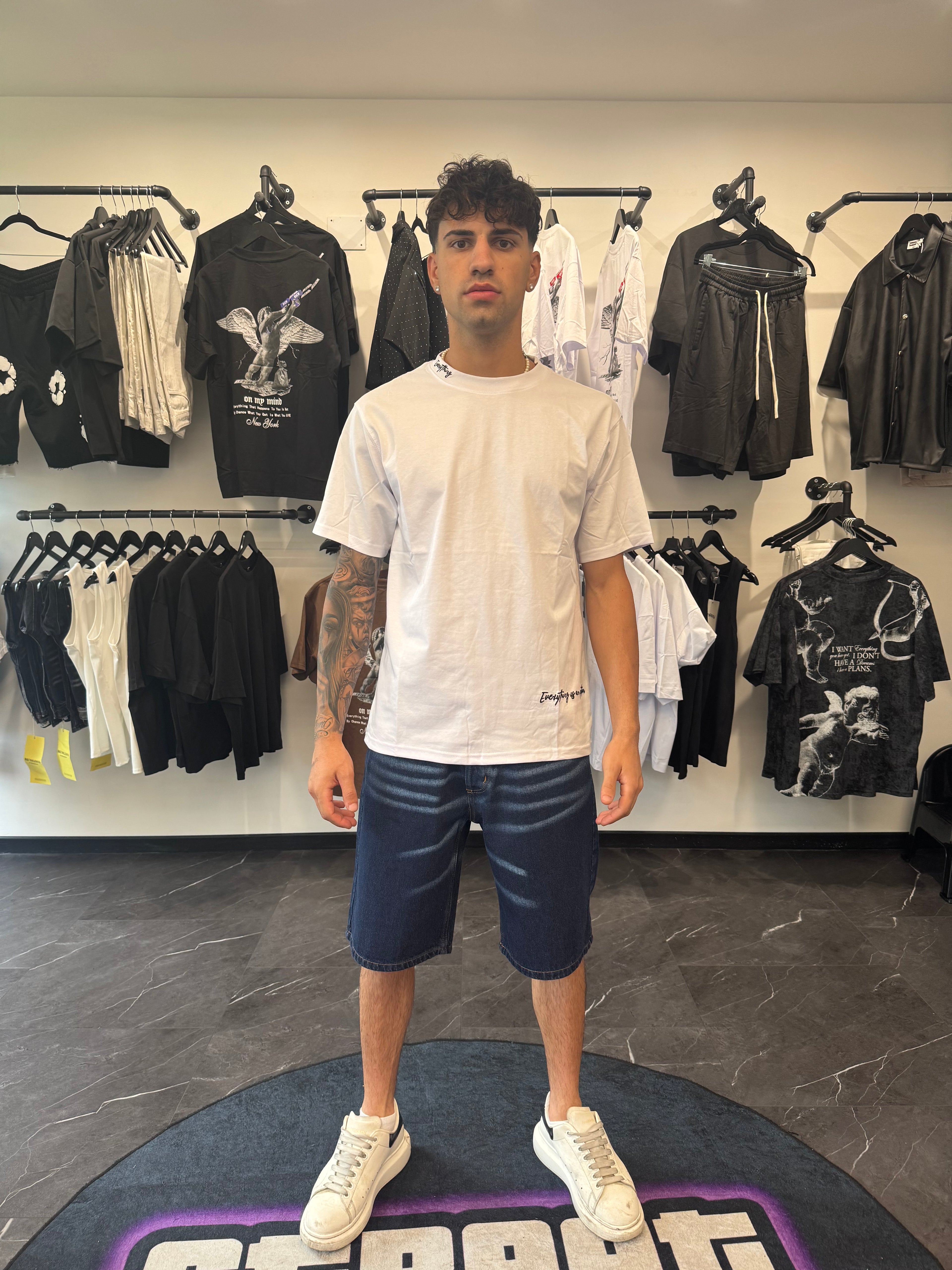 T-shirt Ev White