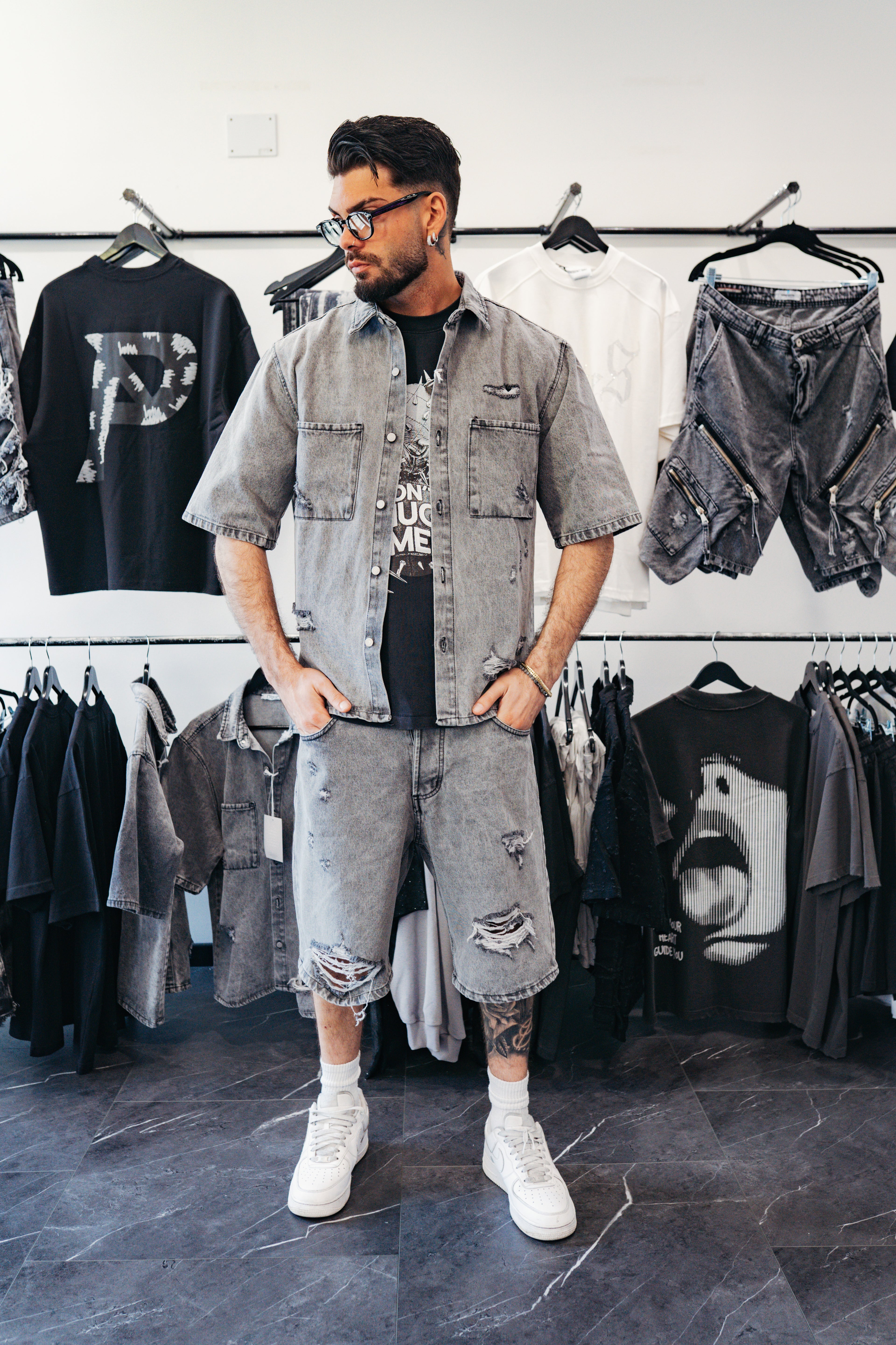 Giacca grey set