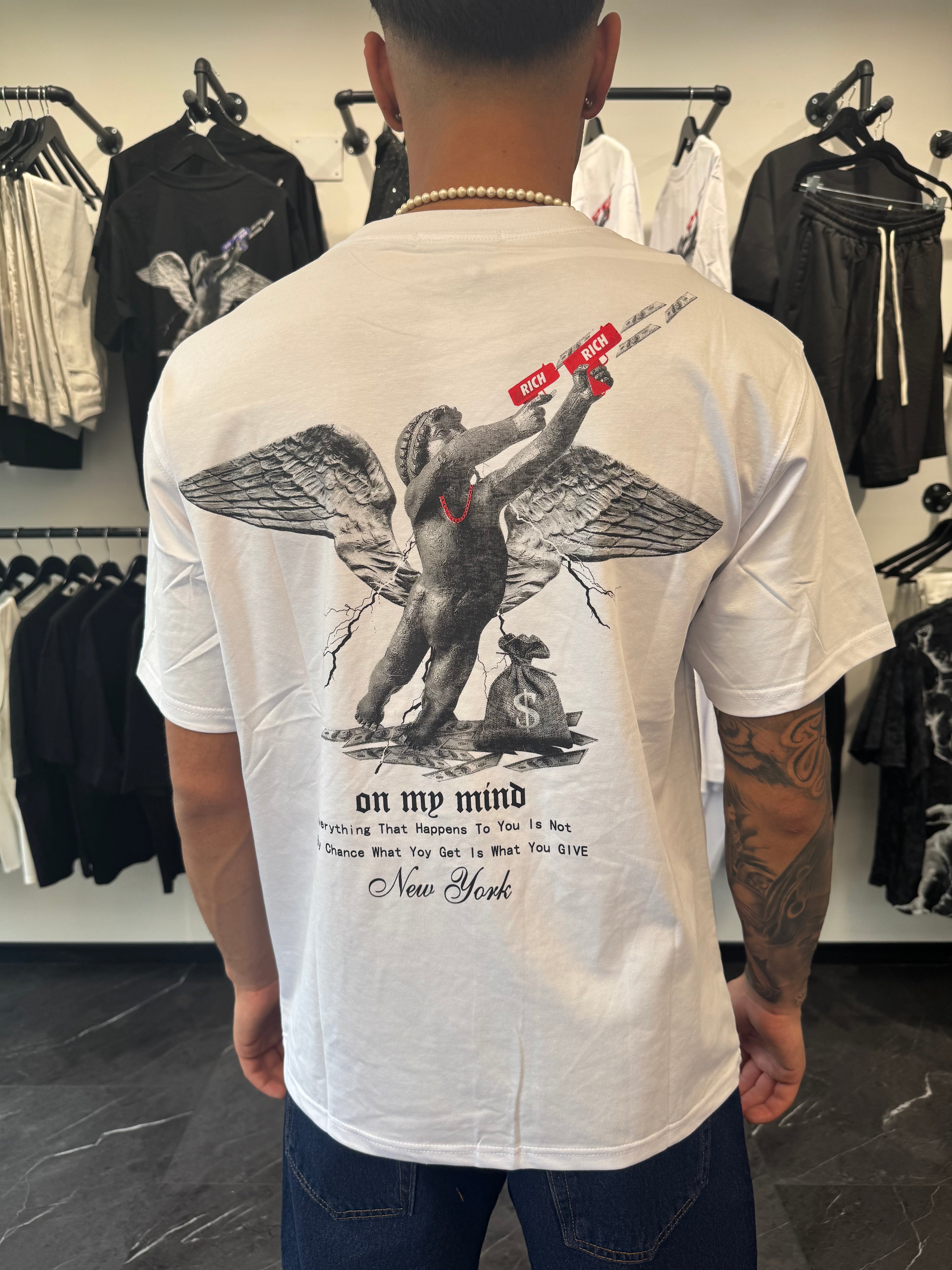 T-shirt Ev White