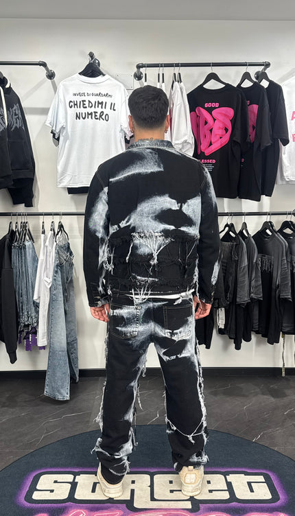 Coordinato Ripped Degradè