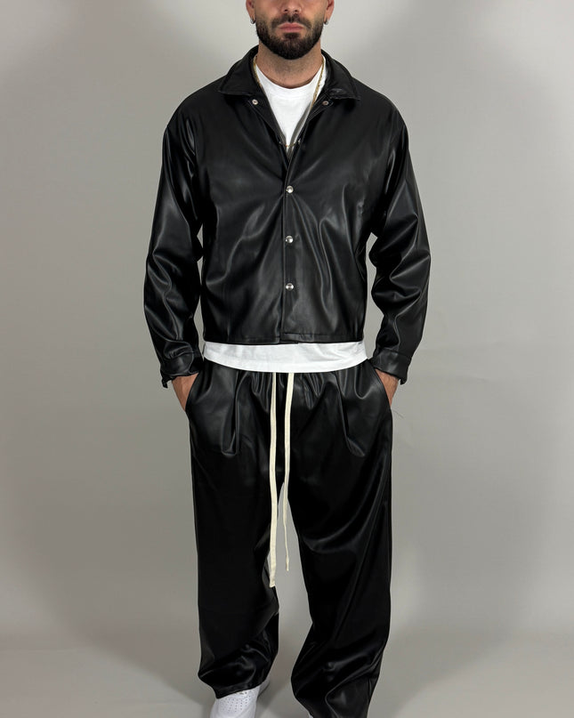 Coordinato Ecopelle – streetwear uomo | Street Vibes (foto 3)