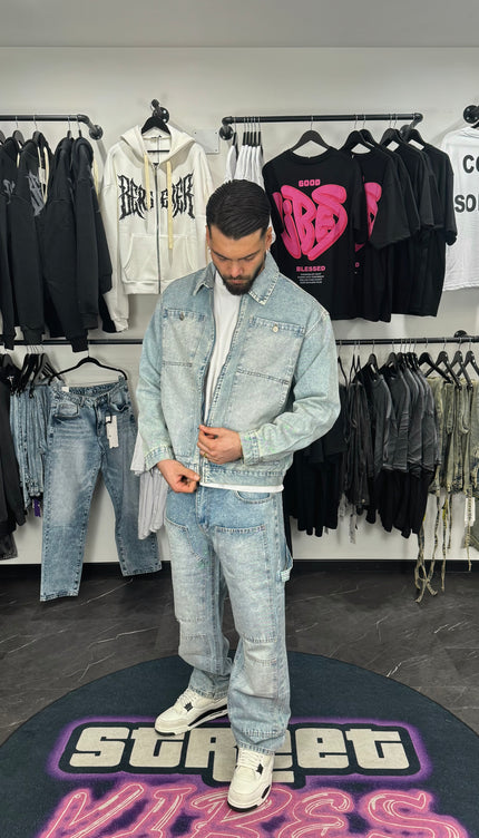 Coordinato Denim Diamonds