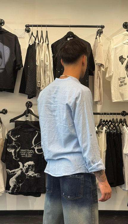 Camicia Lino Sky