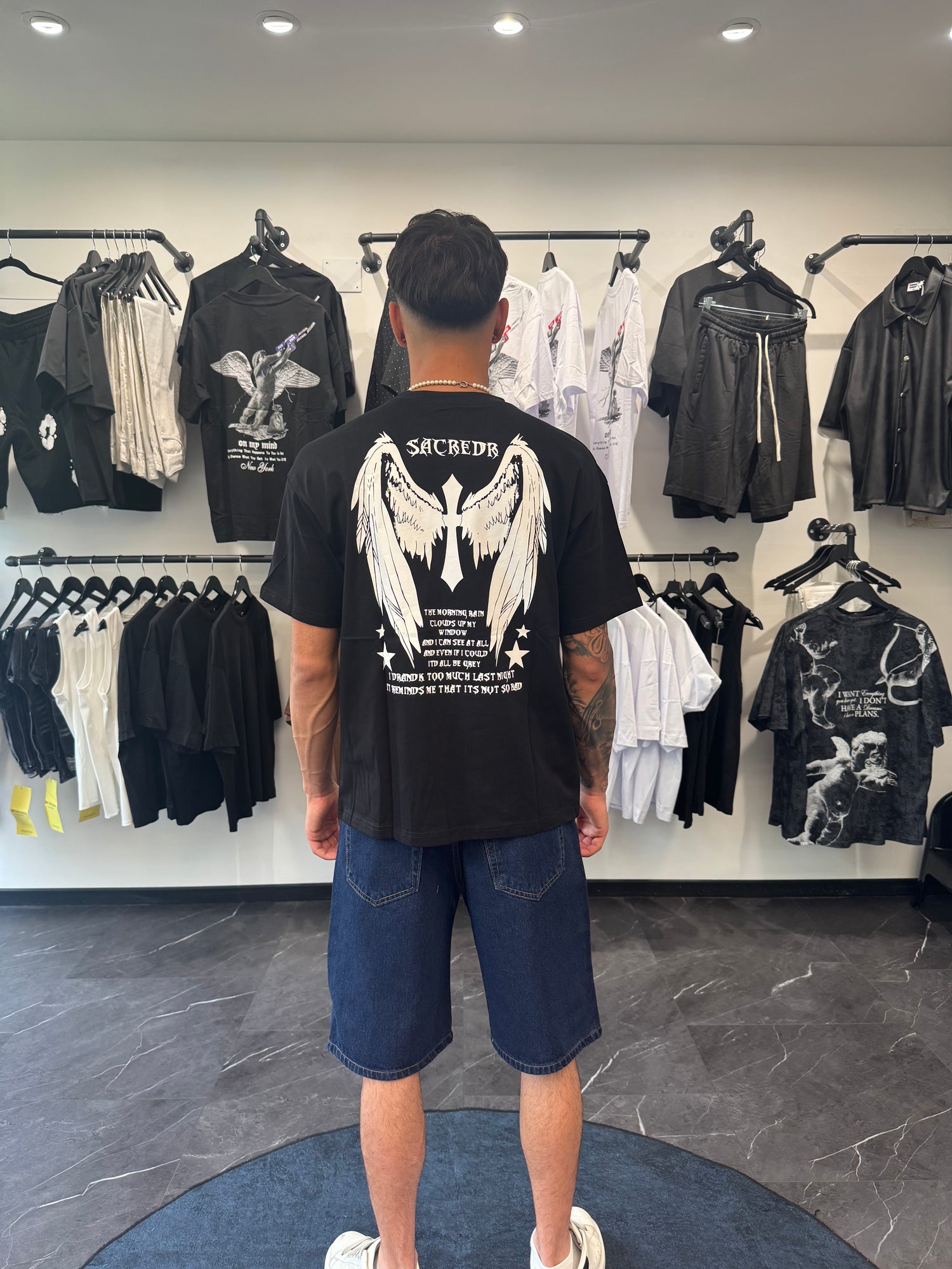 T-shirt Croce Black