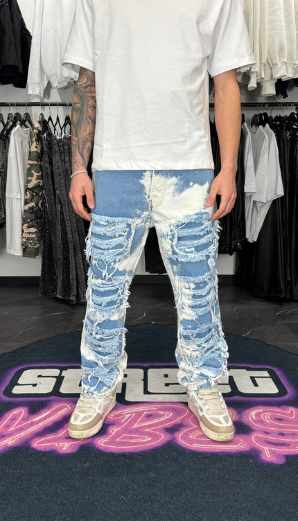 Jeans Ripped Degradè