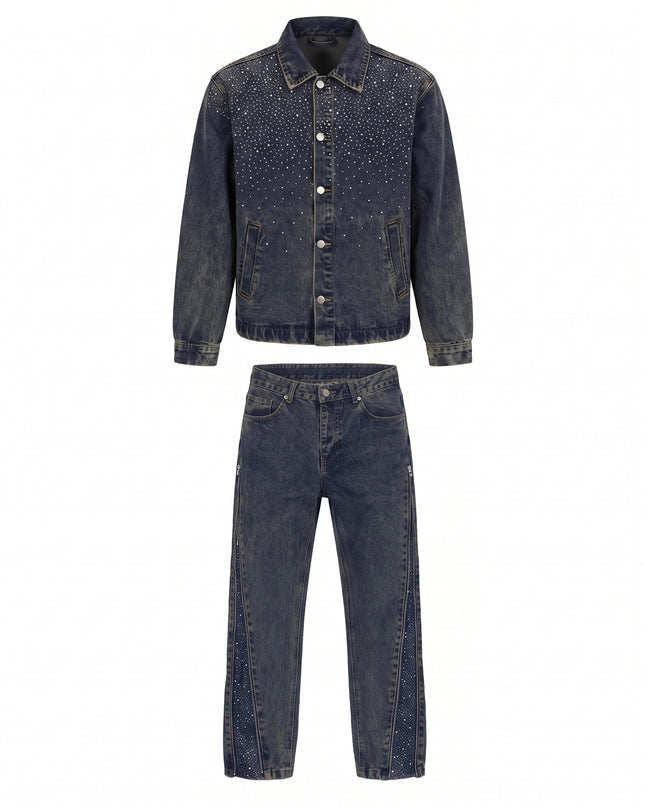 Coordinato Zip Diamonds – streetwear uomo | Street Vibes