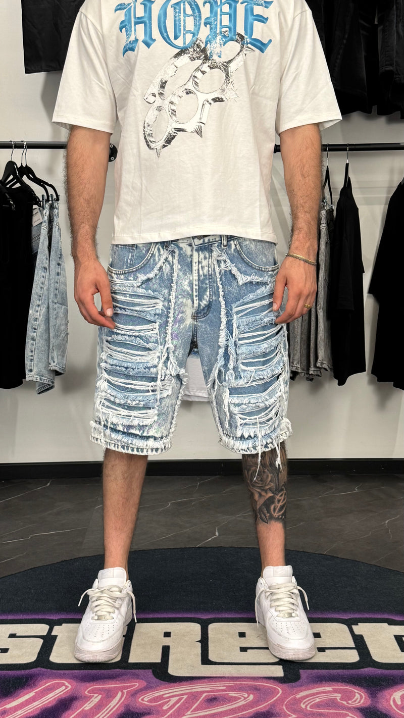 Shorts Ripped Denim