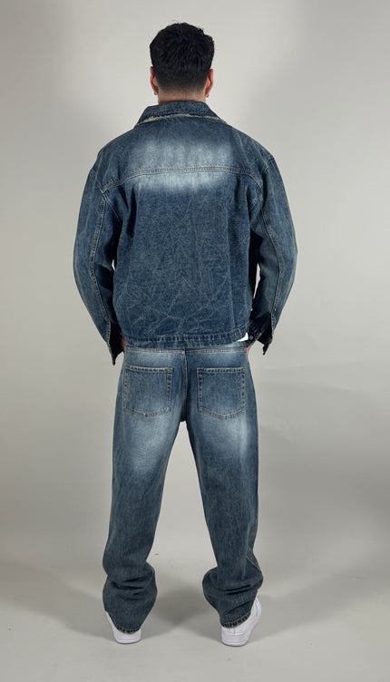 Coordinato Iron Denim – streetwear uomo | Street Vibes (foto 4)