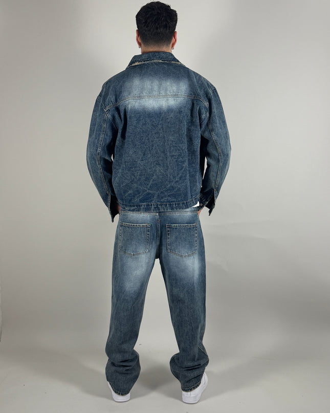 Coordinato Iron Denim – streetwear uomo | Street Vibes (foto 4)