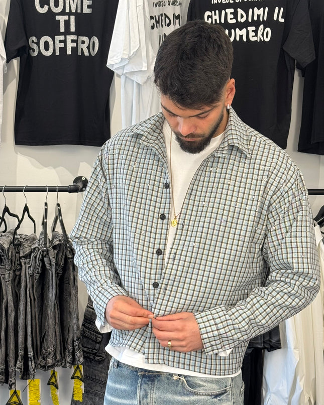 Camicia Diamonds Sky