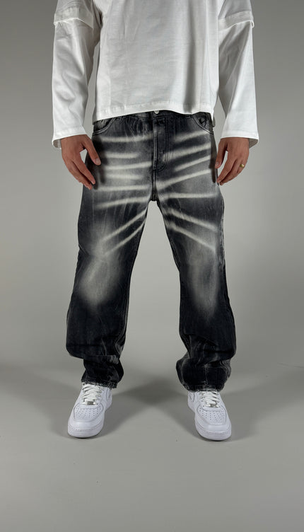 Jeans Baggy Smoke – streetwear uomo | Street Vibes