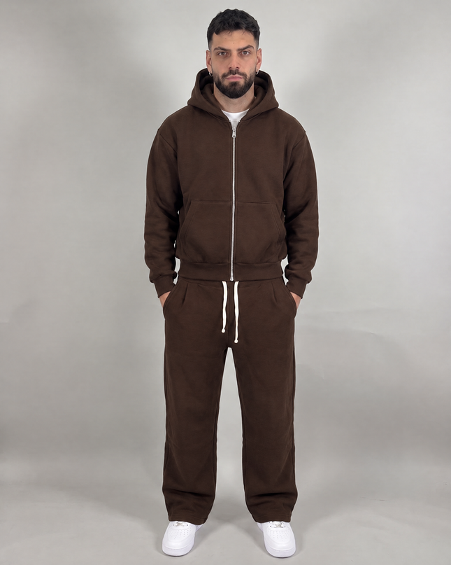 Tuta Comfy Zip moro – streetwear uomo | Street Vibes (foto 4)