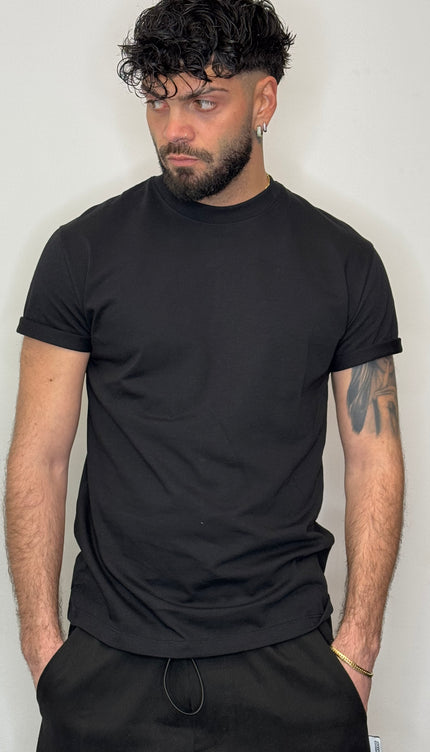 Maglia Slim nera