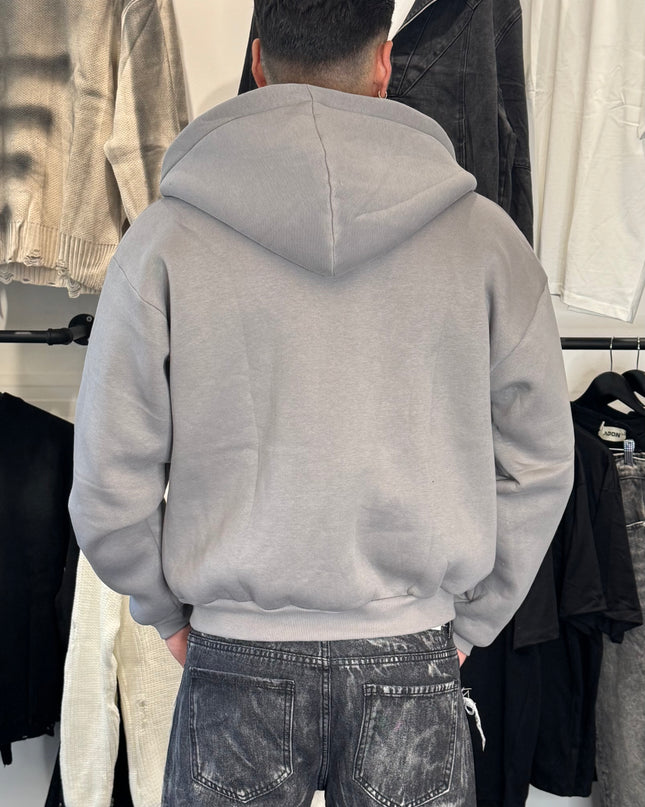 Hoodie Boxy zip