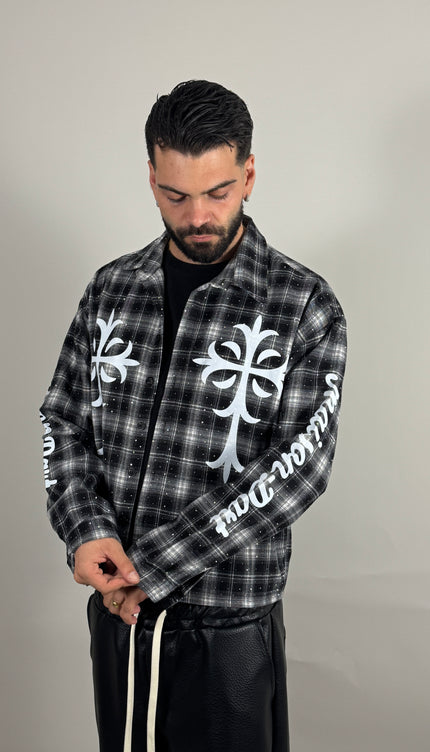 Camicia Threes Diamonds – streetwear uomo | Street Vibes (foto 2)