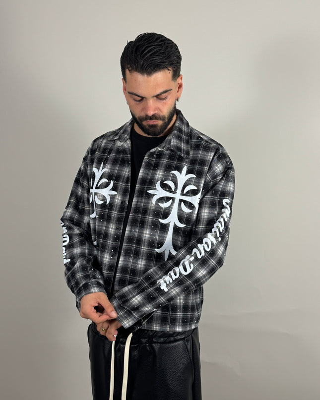Camicia Threes Diamonds – streetwear uomo | Street Vibes (foto 2)