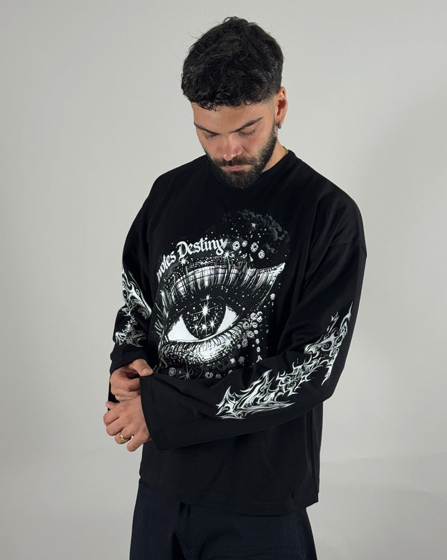 Long Sleeve Devotes – longsleeve streetwear uomo | Street Vibes (foto 2)