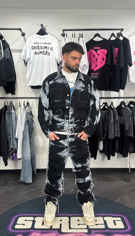 Coordinato Ripped Degradè