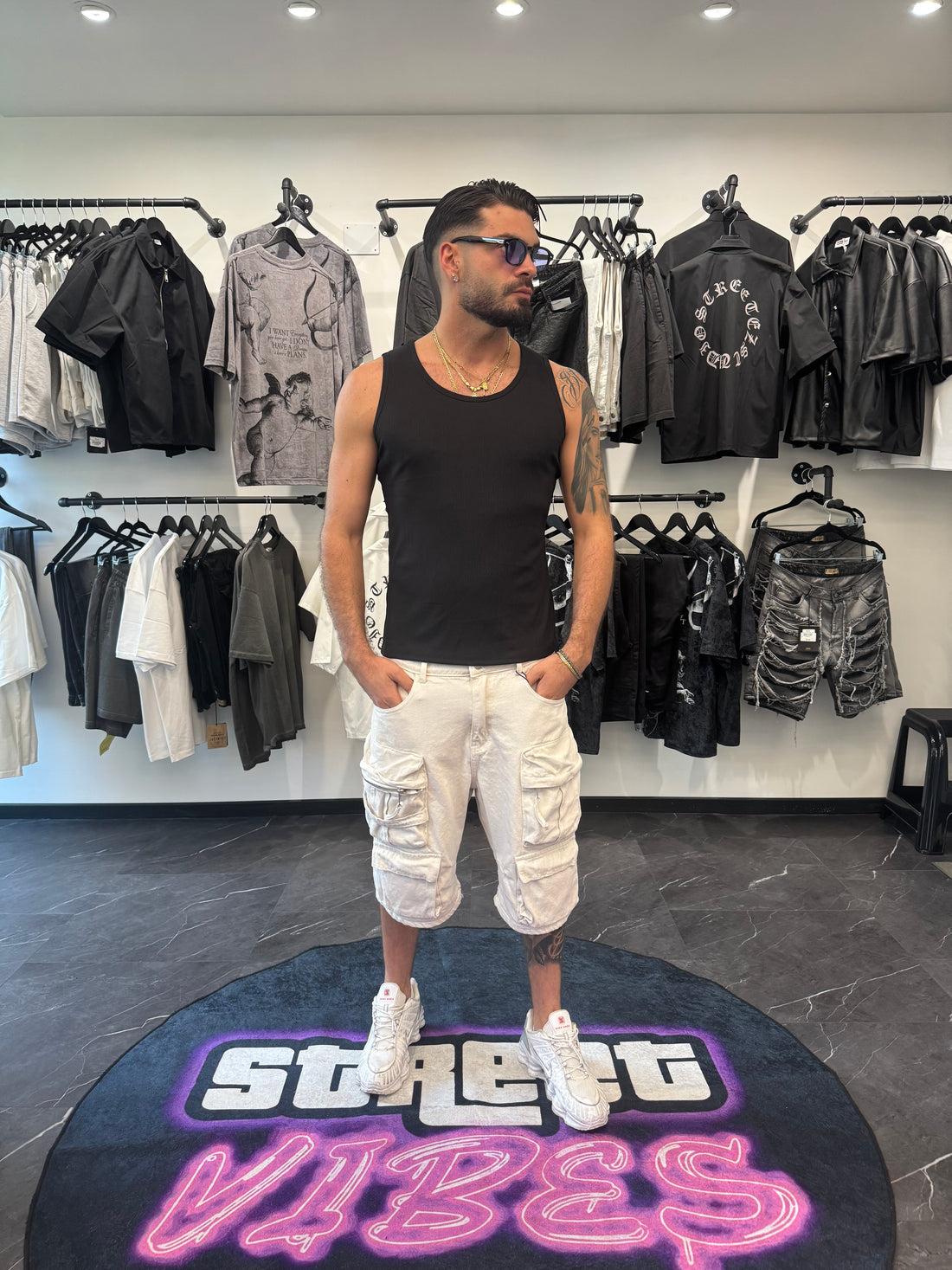 Canotta Slim Black