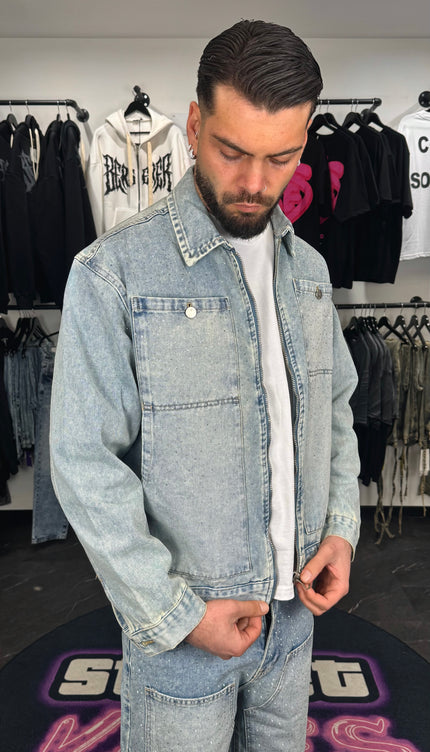 Coordinato Denim Diamonds