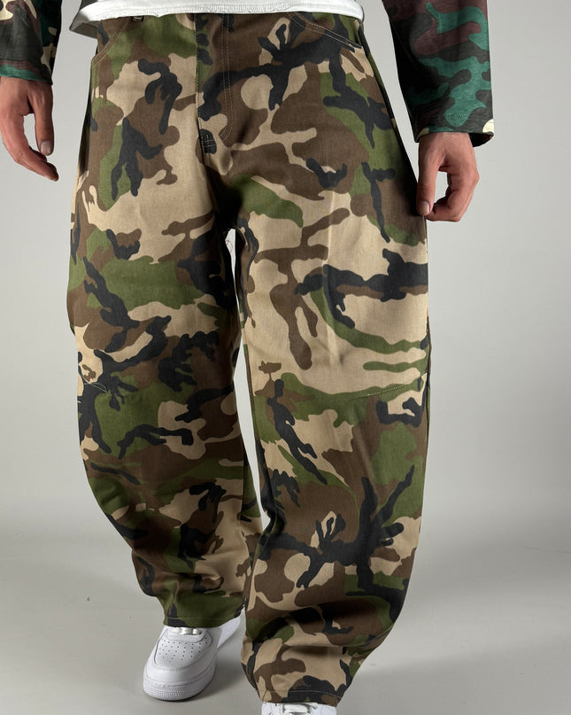 Balloon Camo – pantalone streetwear uomo | Street Vibes (foto 2)