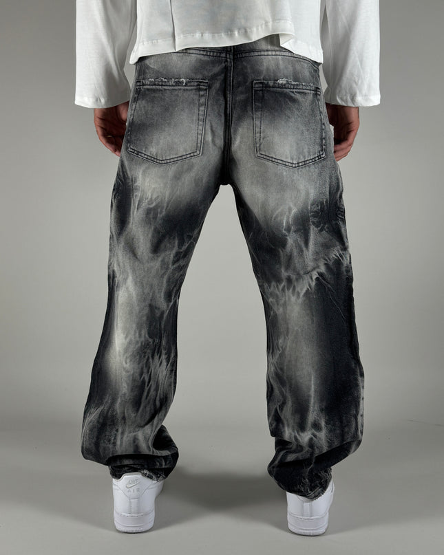 Jeans Baggy Smoke – streetwear uomo | Street Vibes (foto 3)