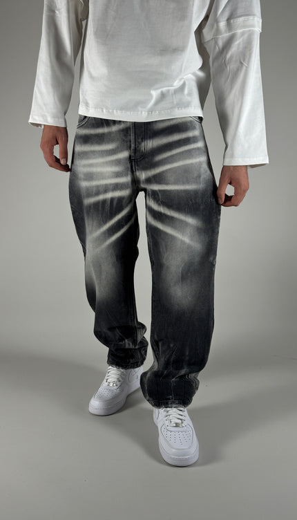 Jeans Baggy Smoke – streetwear uomo | Street Vibes (foto 2)