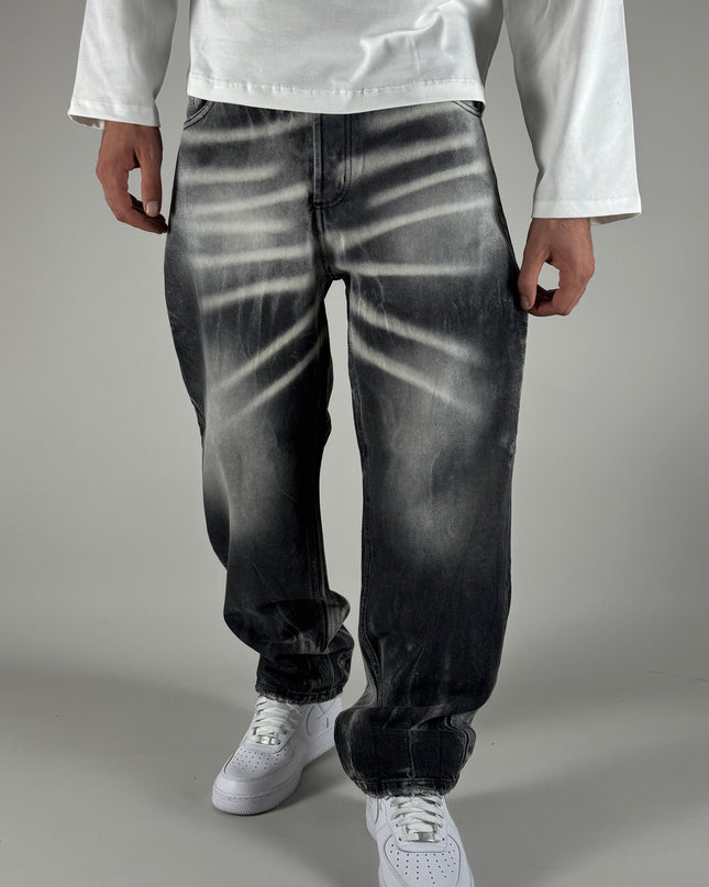 Jeans Baggy Smoke – streetwear uomo | Street Vibes (foto 2)
