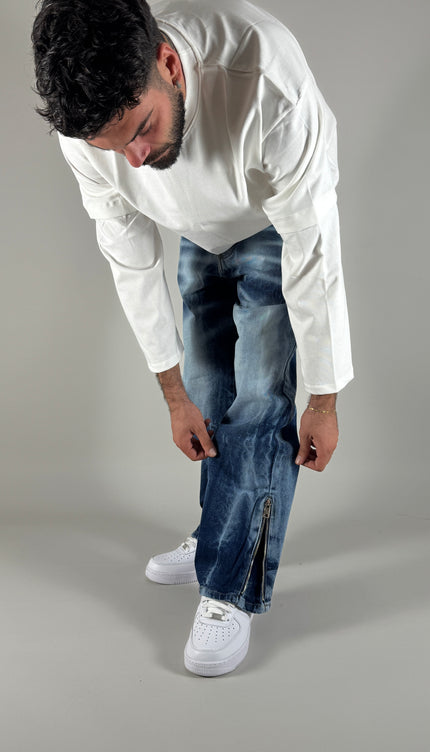 Jeans Baggy Storm – streetwear uomo | Street Vibes (foto 2)