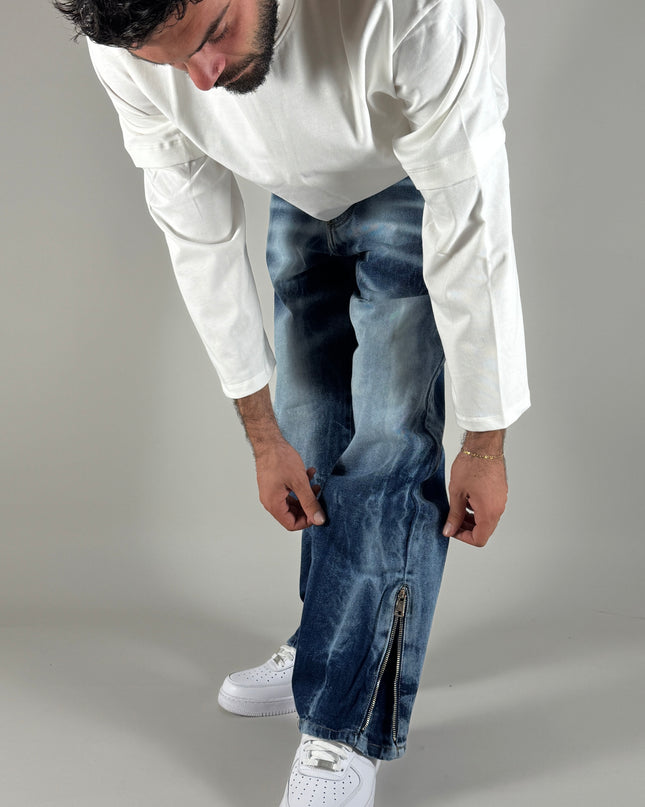 Jeans Baggy Storm – streetwear uomo | Street Vibes (foto 2)