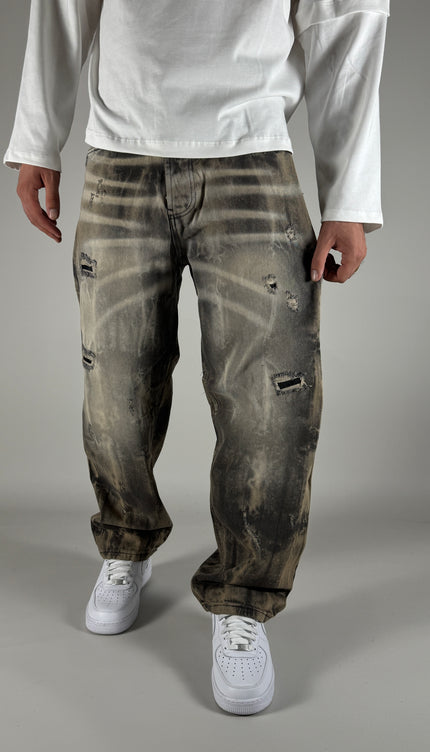 Jeans Baggy Stone – streetwear uomo | Street Vibes (foto 2)