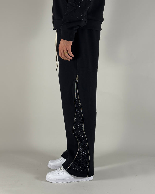 Panta Zip Diamonds – pantalone streetwear uomo | Street Vibes (foto 2)