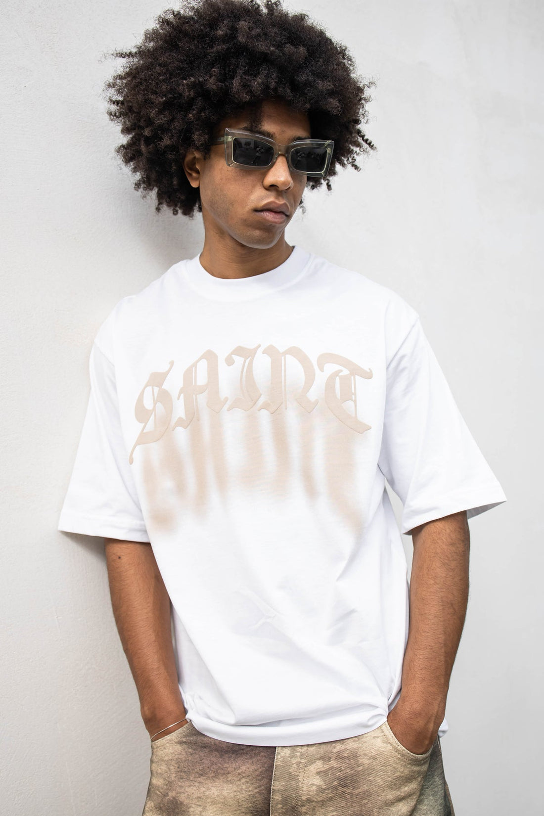 T-shirt S Beige