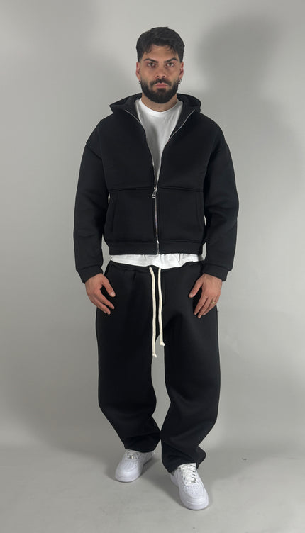 Tuta Scuba nero – streetwear uomo | Street Vibes