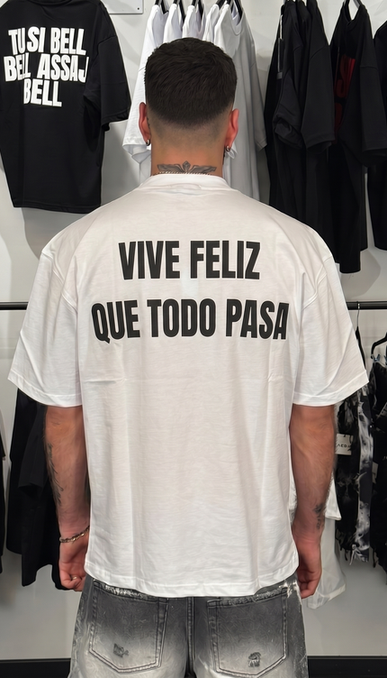 T-Shirt Vive Feliz 2.0