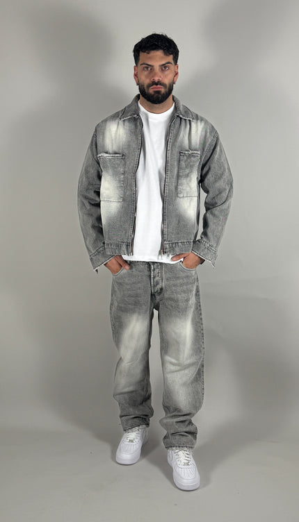 Coordinato Iron Grey – streetwear uomo | Street Vibes