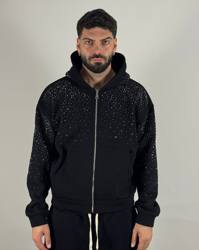 Hoodie Diamonds – felpa streetwear uomo | Street Vibes