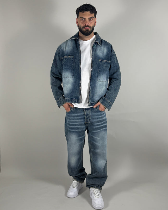 Coordinato Iron Denim – streetwear uomo | Street Vibes