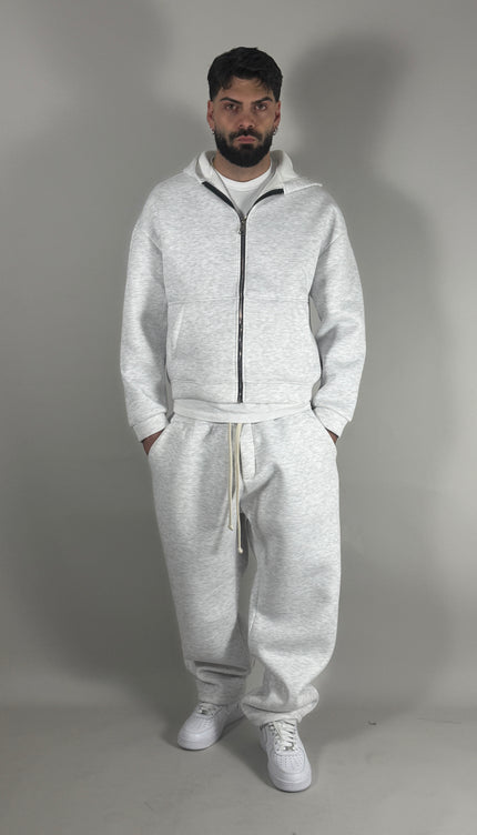 Tuta Scuba grigio – streetwear uomo | Street Vibes (foto 2)