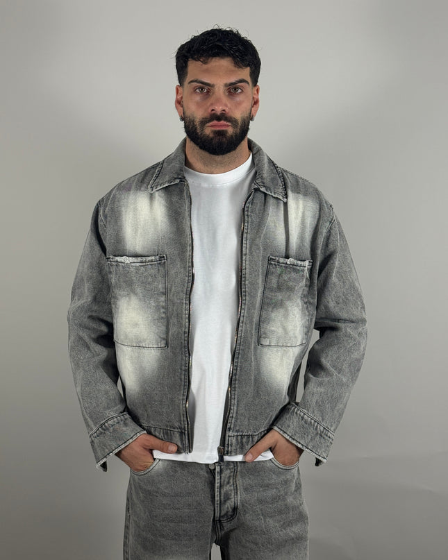 Coordinato Iron Grey – streetwear uomo | Street Vibes (foto 2)