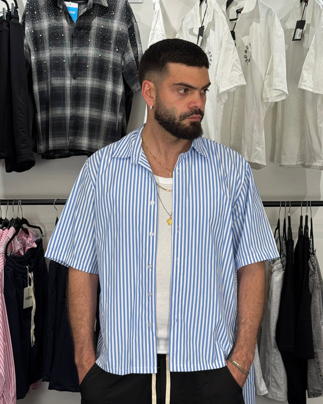 Camicia Millerighe Short